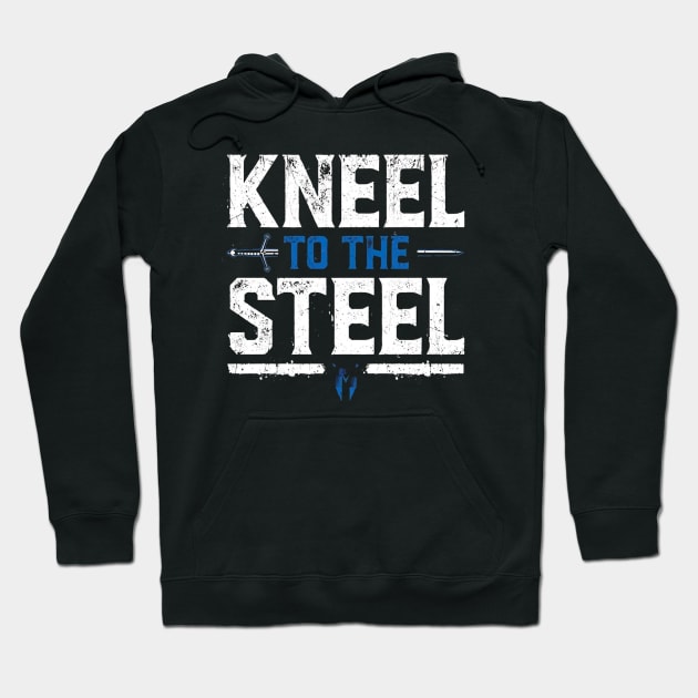 Drew Mcintyre Kneel To The Steel Authentic Hoodie by Holman